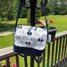 Load image into Gallery viewer, CLEARANCE - Small Messenger Bag - Elephants
