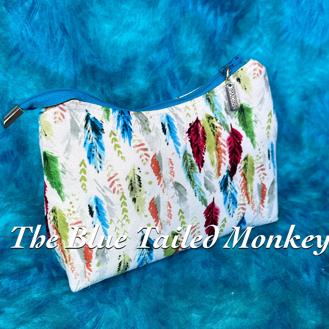 Zipper Pouch - Feathers