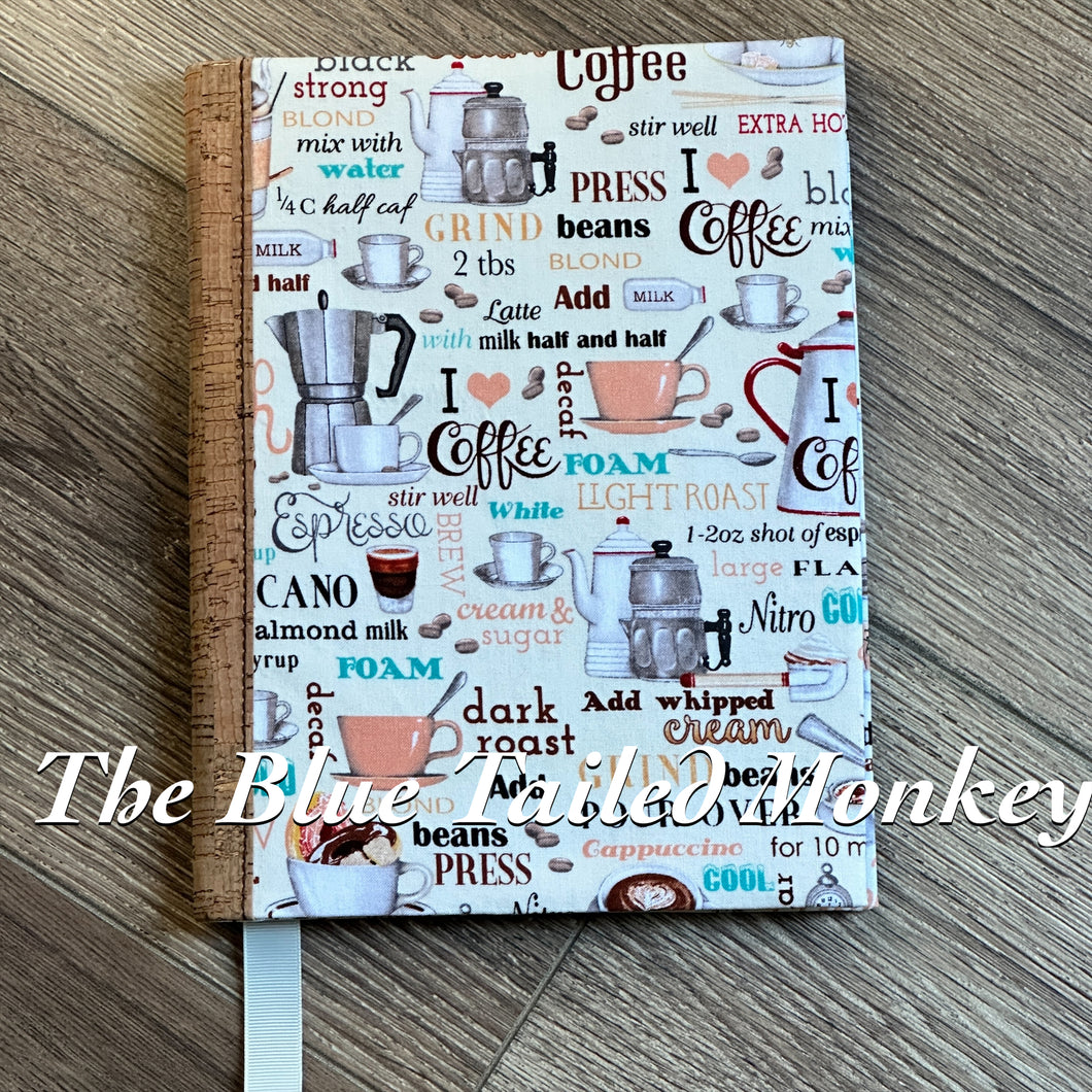 Notebook Cover - Coffee