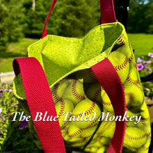 Load image into Gallery viewer, Market Tote -  SOFTBALL
