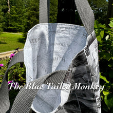 Load image into Gallery viewer, Market Tote -  FAITH (Grey)
