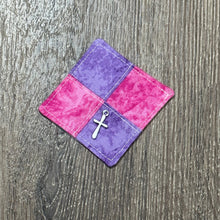Load image into Gallery viewer, Pocket Prayer Quilt - Pink Purple
